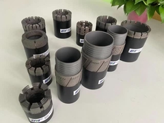 Diamond Reamer Bq Pq Core ขนาดการเจาะ Reaming Shell Hq Nq เครื่องมือเจาะ