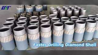 Diamond Reaming Shells ช่วยเพิ่มความเร็วในการสำรวจ
