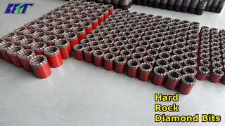 Diamond Core Bits สำหรับการขุดฮาร์ดร็อค