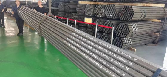 สาย Drill Rod ด้วยสับสนธิคุณภาพสูง 3m NQ HQ สาย Drill Rod สายเหล็ก สายตรงและการรักษาความร้อน