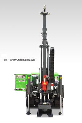 เครื่องเจาะแกนไฮดรอลิกเต็ม BEST-ED660C สําหรับการเจาะภูมิศาสตร์ การเหมืองแร่