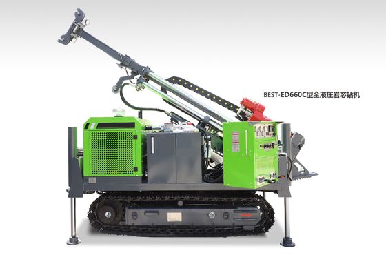 เครื่องเจาะแกนไฮดรอลิกเต็ม BEST-ED660C สําหรับการเจาะภูมิศาสตร์ การเหมืองแร่