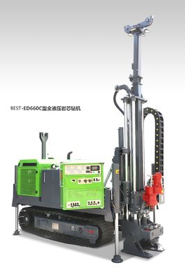 เครื่องเจาะแกนไฮดรอลิกเต็ม BEST-ED660C สําหรับการเจาะภูมิศาสตร์ การเหมืองแร่
