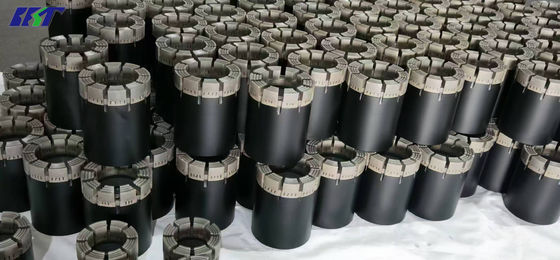 12mm HQ3 HQTT ทับทิมเพชร Core Bit ด้านผิวเหมืองการเจาะ hard formation