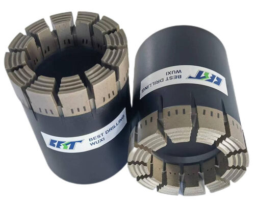 Hq Wireline Diamond Core Drill Bit สําหรับการเจาะพื้นผิวและใต้ดิน